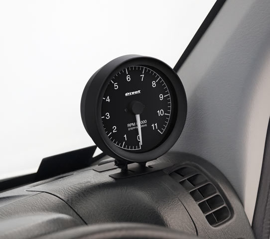 pivot ピボット GT GAUGE-80 タコメーター(緑)Φ80 プリウスα ZVW40/41W GST-8G