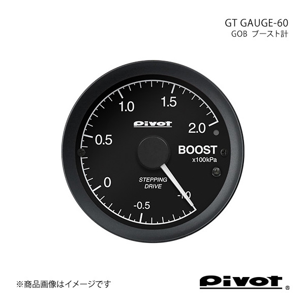 pivot ピボット GT GAUGE-60 ブースト計Φ60 フレアワゴン/フレアワゴンタフスタイル MM32S GOB