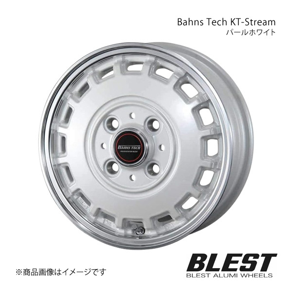 Bahns Tech KT-Stream ミラ ココア L600 アルミホイール 1本 【14×4.5J 4-100 +45 パールホワイト】_画像1