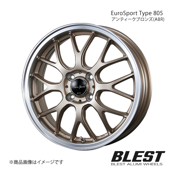 EuroSport Type 805 ムーヴ L175/185 アルミホイール 1本 【16×5.0J 4-100 +45 アンティークブロンズ(ABR)】_画像1