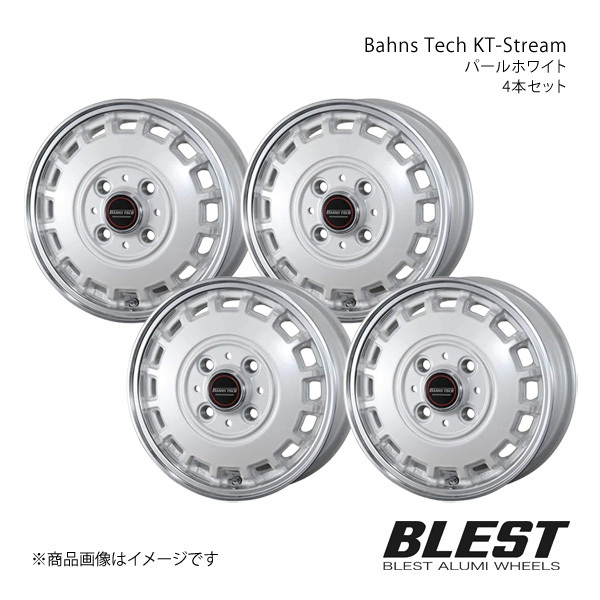 Bahns Tech KT-Stream ハイゼットカーゴ S321V/331V アルミホイール 4本セット 【12×4.0B 4-100 +43 パールホワイト】_画像1