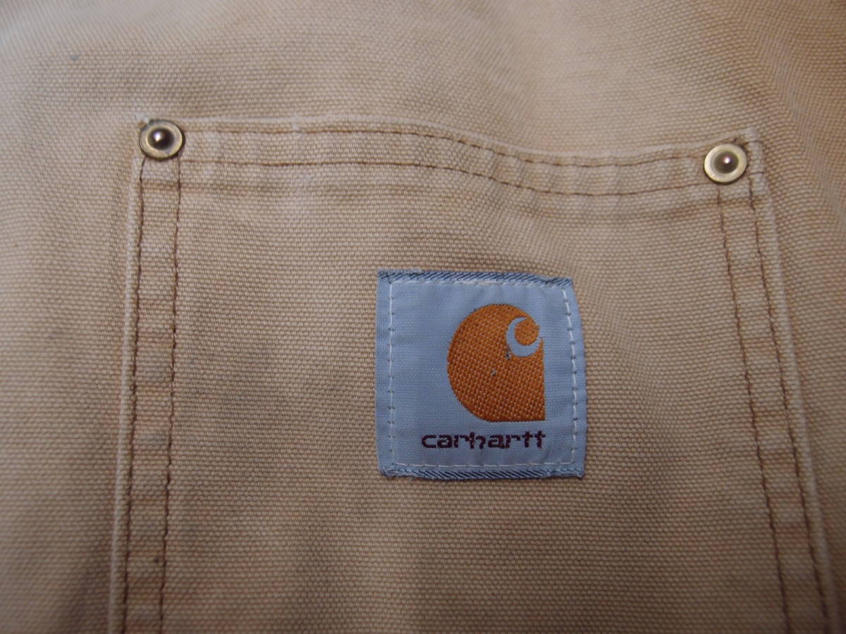 ◆古着卸USA■carhartt☆カバーオール☆ジャケット★★★　ブラウンダック　カーハート　ブランケット　　アメリカ直輸入_画像4