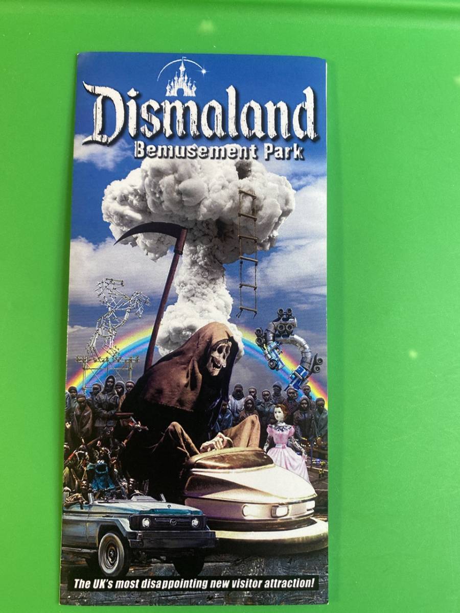 バンクシー Banksy Dismaland ディズマランド 入園案内 パンフレット 当時物 期間限定 ディズニーランドのパロディ オリジナル 非売品_画像2