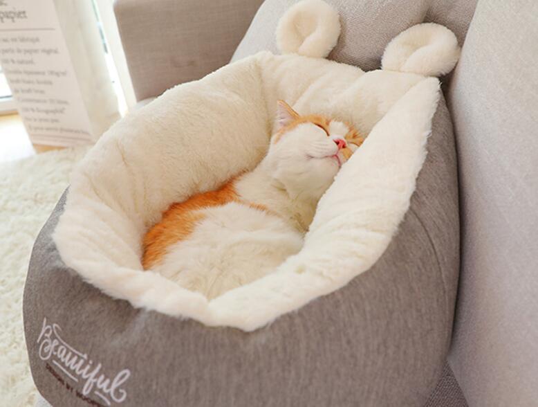  cat bed cat. house for pets sleeping bag dog dog cat pet pretty ear soft warm soft sleeping bag winter cat house pet house 