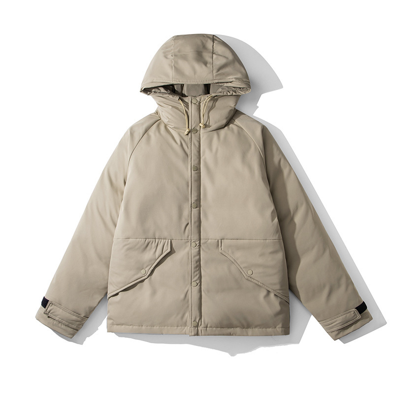 ECWCS PARKA フード付き メンズダウンジャケット ダウンコート 秋冬 防風防寒 上品 アウター Ｓ~2ＸＬ　カーキ色