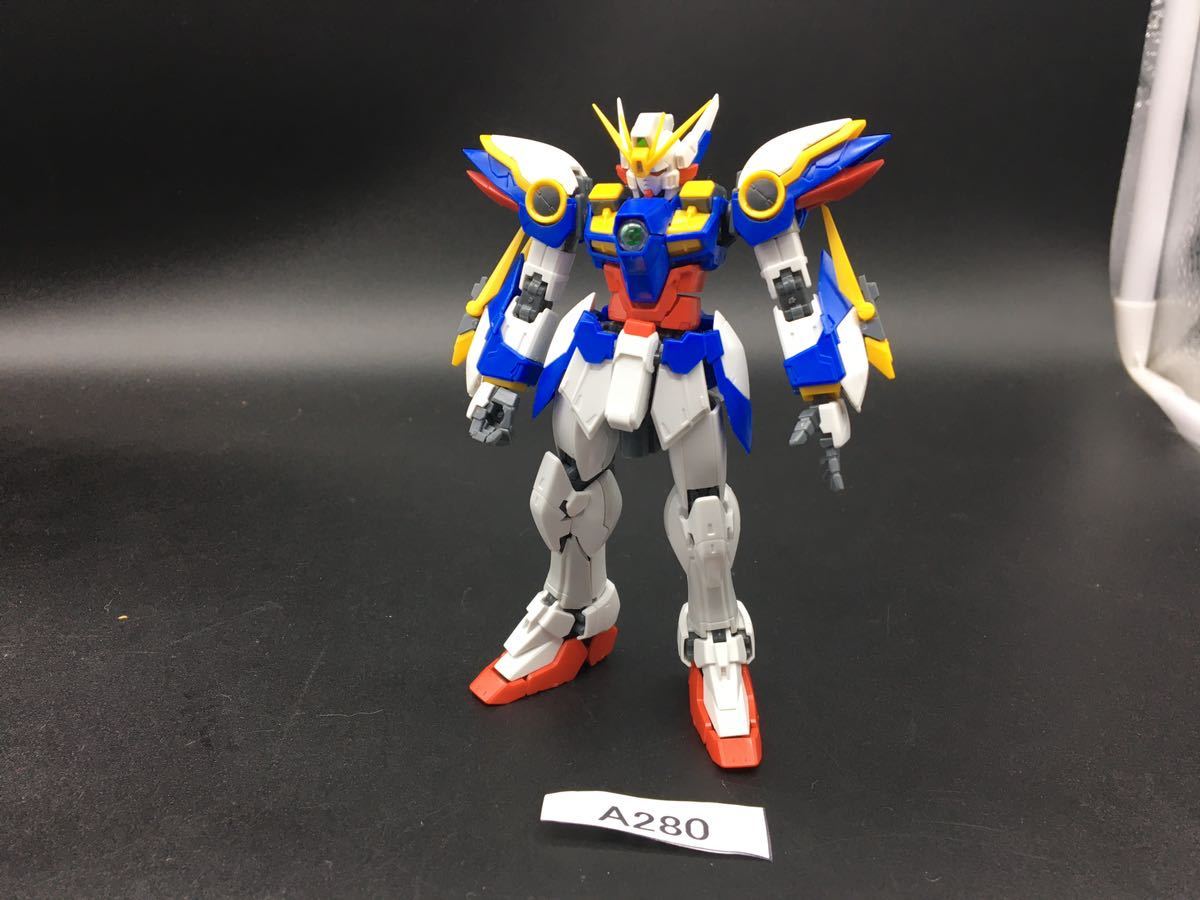 即決 同梱可 A280 RG 1/144 ウイング EW アーリー ガンダム ガンプラ 完成品 ジャンク_画像1