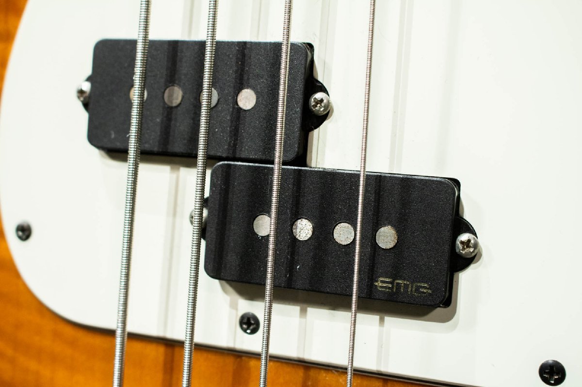 ♪Fender USA Select Precision Bass フェンダーUSA プレベ メイプルトップ レア☆D 1123_画像5