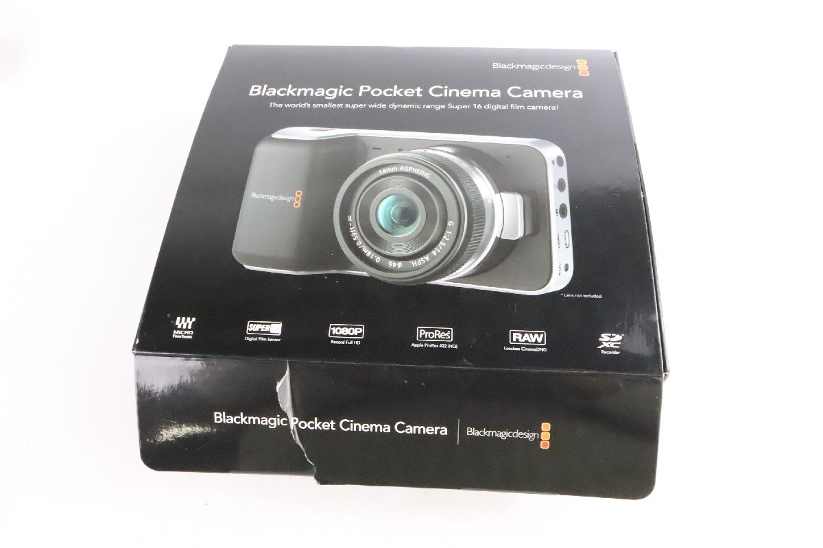 Blackmagic ブラックマジック Pocket Cinema Camera ミラーレス デジタルカメラ【ジャンク品】★F_画像8