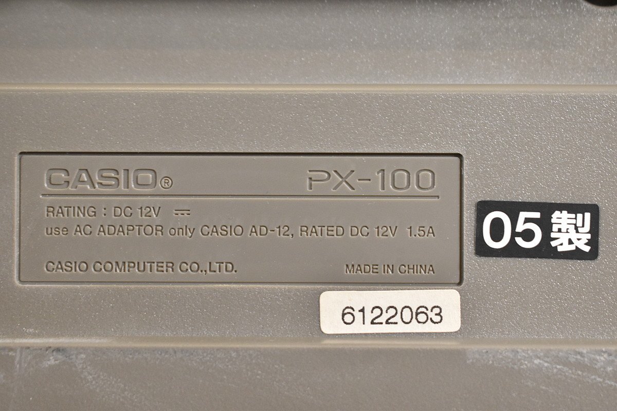CASIO/カシオ 電子ピアノ Privia PX-100 '05年製_画像7