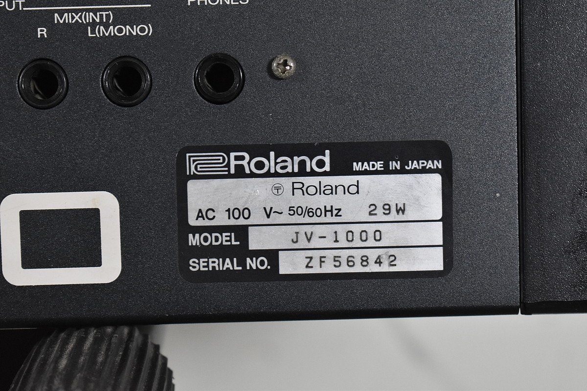 Roland/ローランド シンセサイザー JV-1000【現状渡し品】_画像7