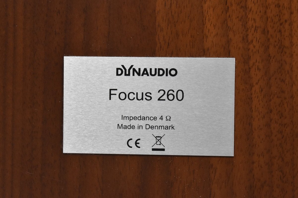 【送料無料!!】DYNAUDIO ディナウディオ スピーカーペア Focus 260_画像8