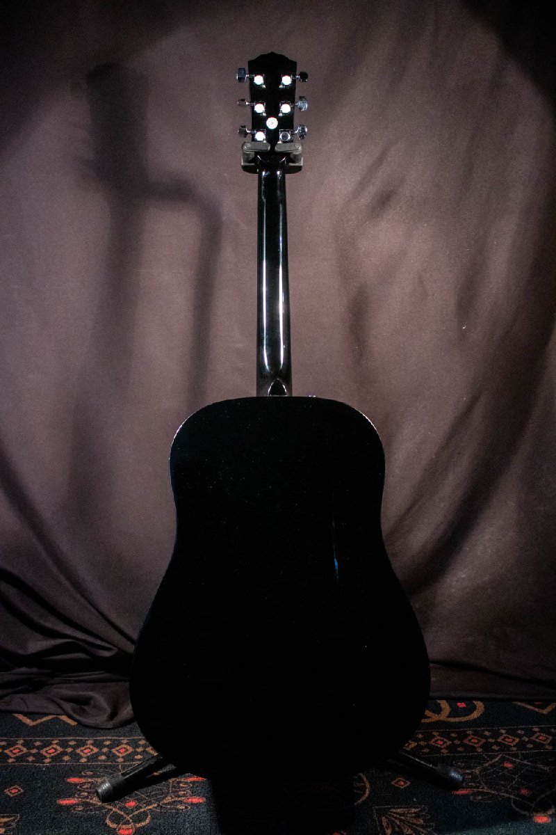 ♪Fender CD-60S dreadnought black フェンダー ドレッドノート アコースティックギター アコギ ☆D 1113_画像4