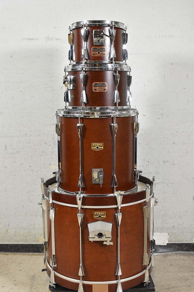 TAMA/タマ ドラム 4点セット ARTSTAR II CSUTOM Bird´s Eye All Maple-