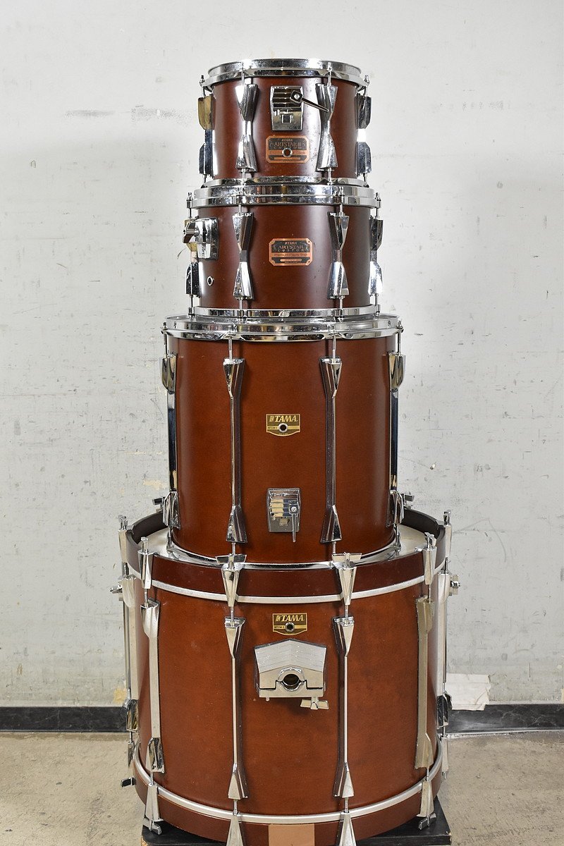 TAMA/タマ ドラム 4点セット ARTSTAR II CSUTOM Bird's Eye All Maple_画像1