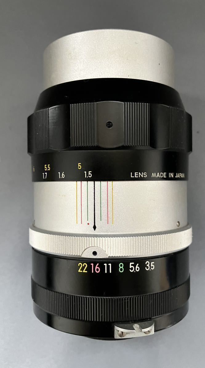 ◆ジャンク品◆NIPPON KOUGAKU 日本光学 レンズ NIKKOR-Q Auto 1:3.5 f=135㎜　カバー付き_画像5