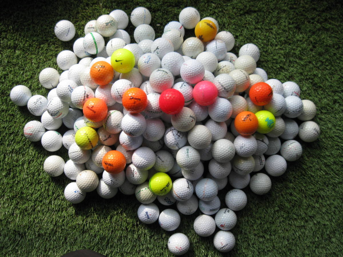 ゴルフ　練習用　ロストボール　画像が現物　ボール 200個 中古_画像1