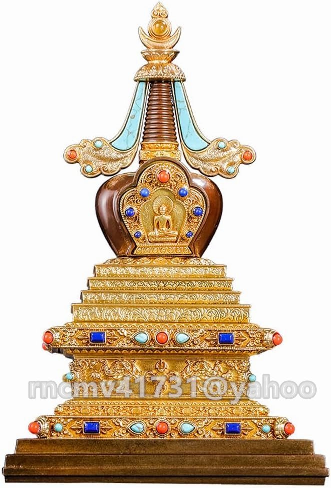 真鍮製 磨き仕上げ 宝珠型 土砂器 蓮華 彫り 仏具 仏教美術 真鍮製 磨き仕上げ 宝珠型 土砂器 蓮華 彫り 仏具 仏教美術