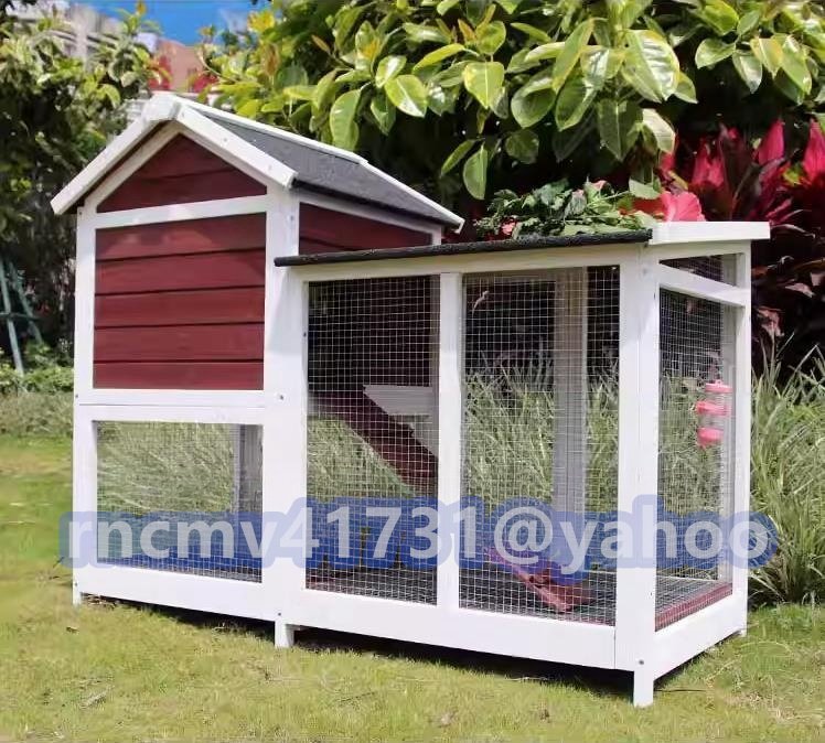 [81SHOP] chicken small shop . is to small shop pet holiday house house rabbit small shop wooden rainproof . corrosion high quality breeding outdoors .. garden cleaning easy to do 