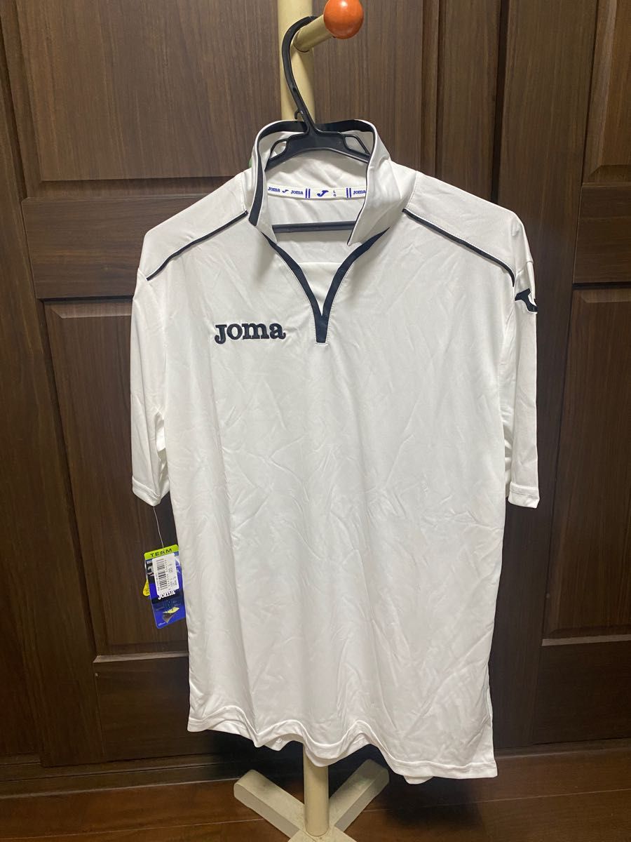 joma  シャツ　ホワイト Lサイズ