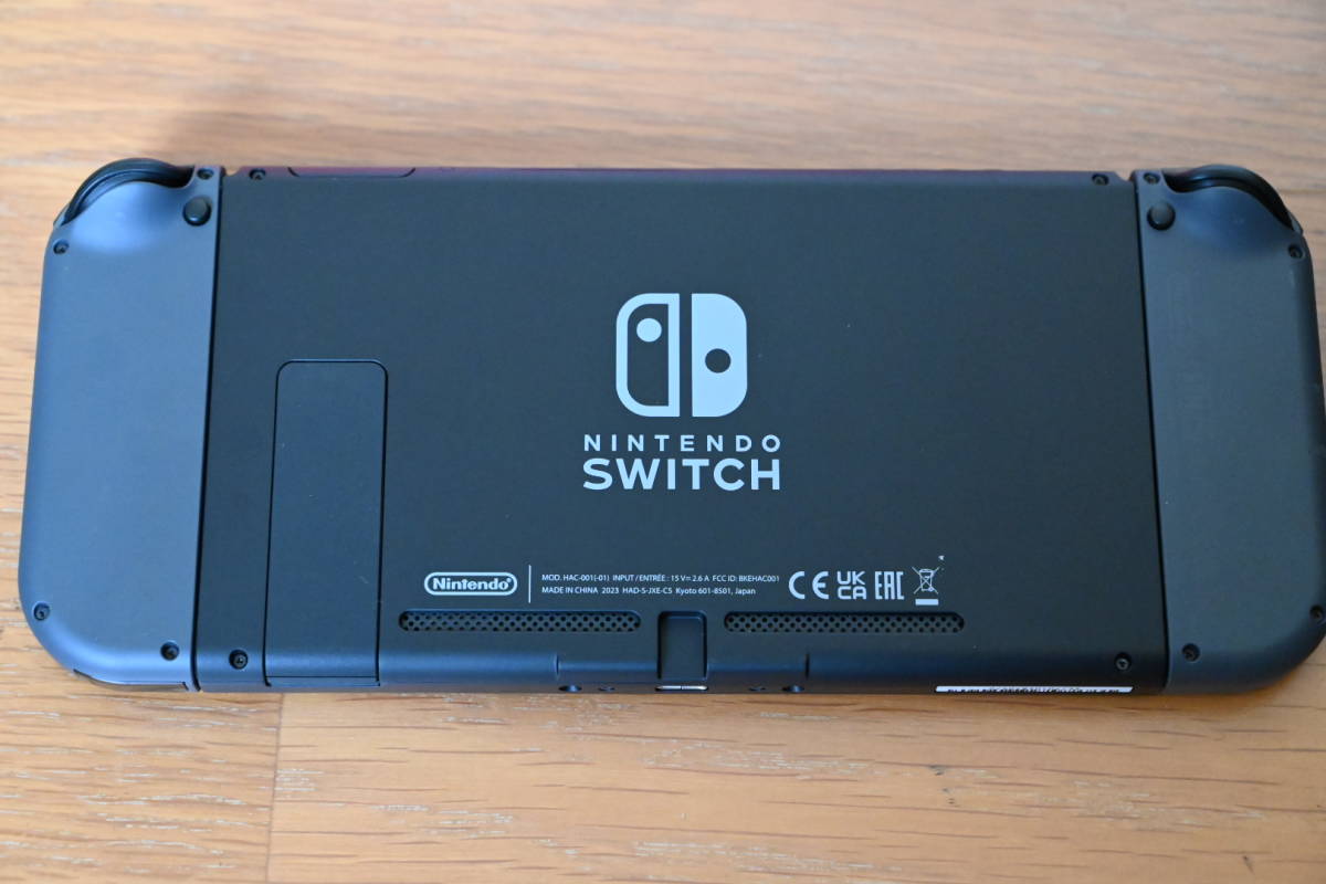 美品 Nintendo Switch 本体 2023年製 バッテリー強化版 新型 ワン