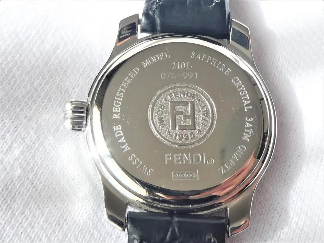 FENDI フェンディ 210L 女性用 クオーツ腕時計 電池新品 2306-12