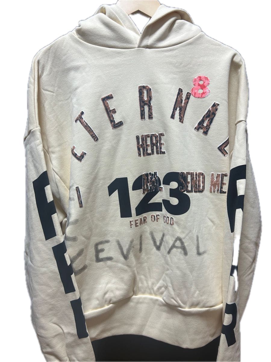 今日明日限定価格】FEAR OF GOD X RRR 123 REVIVAL HOODIE 今日明日限定価格】FEAR OF GOD X RRR 123 REVIVAL HOODIE