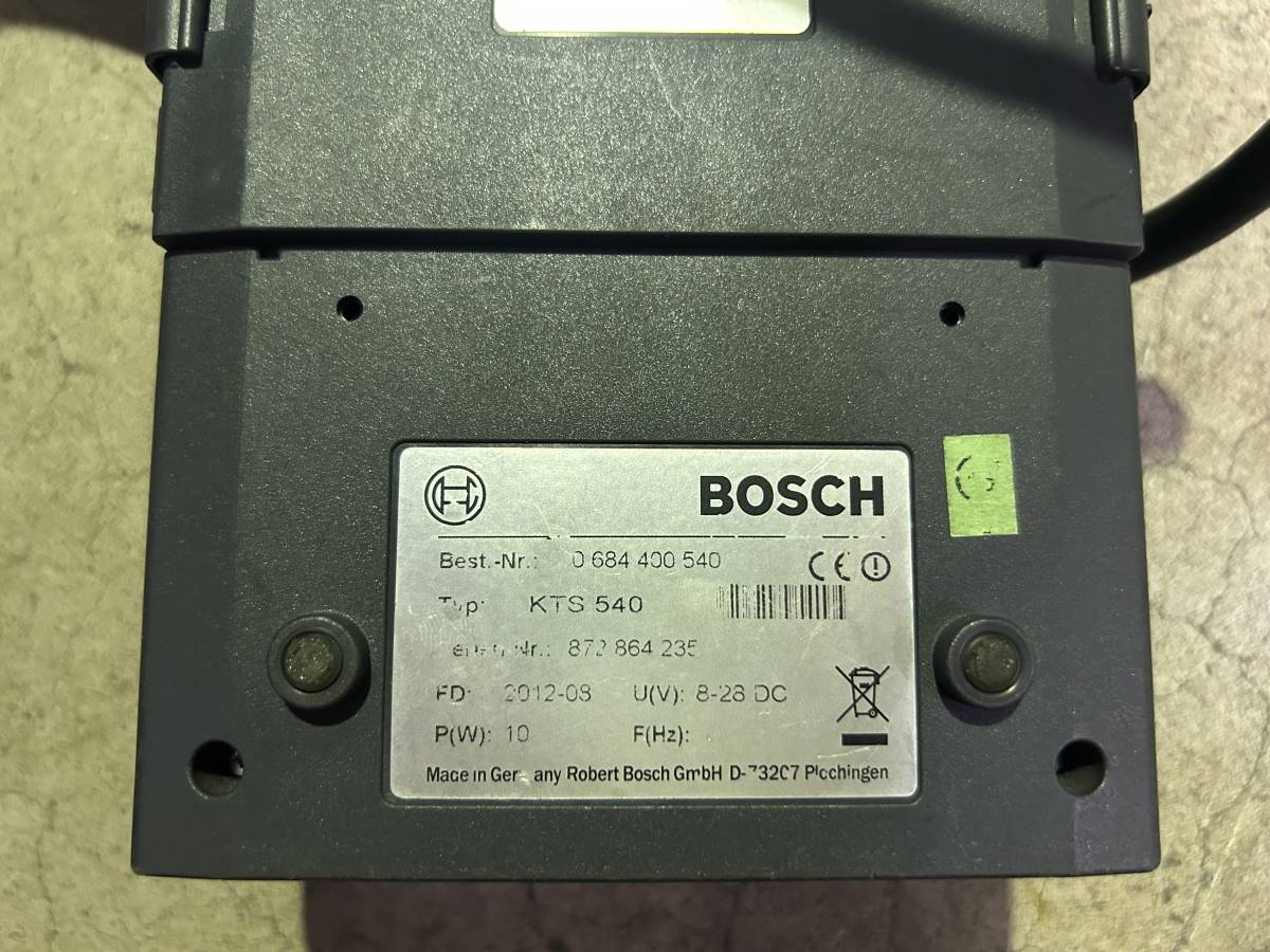 中古 ボッシュ BOSCH KTS540 自動車用 テスター 診断機 / HANYO-P74の画像4