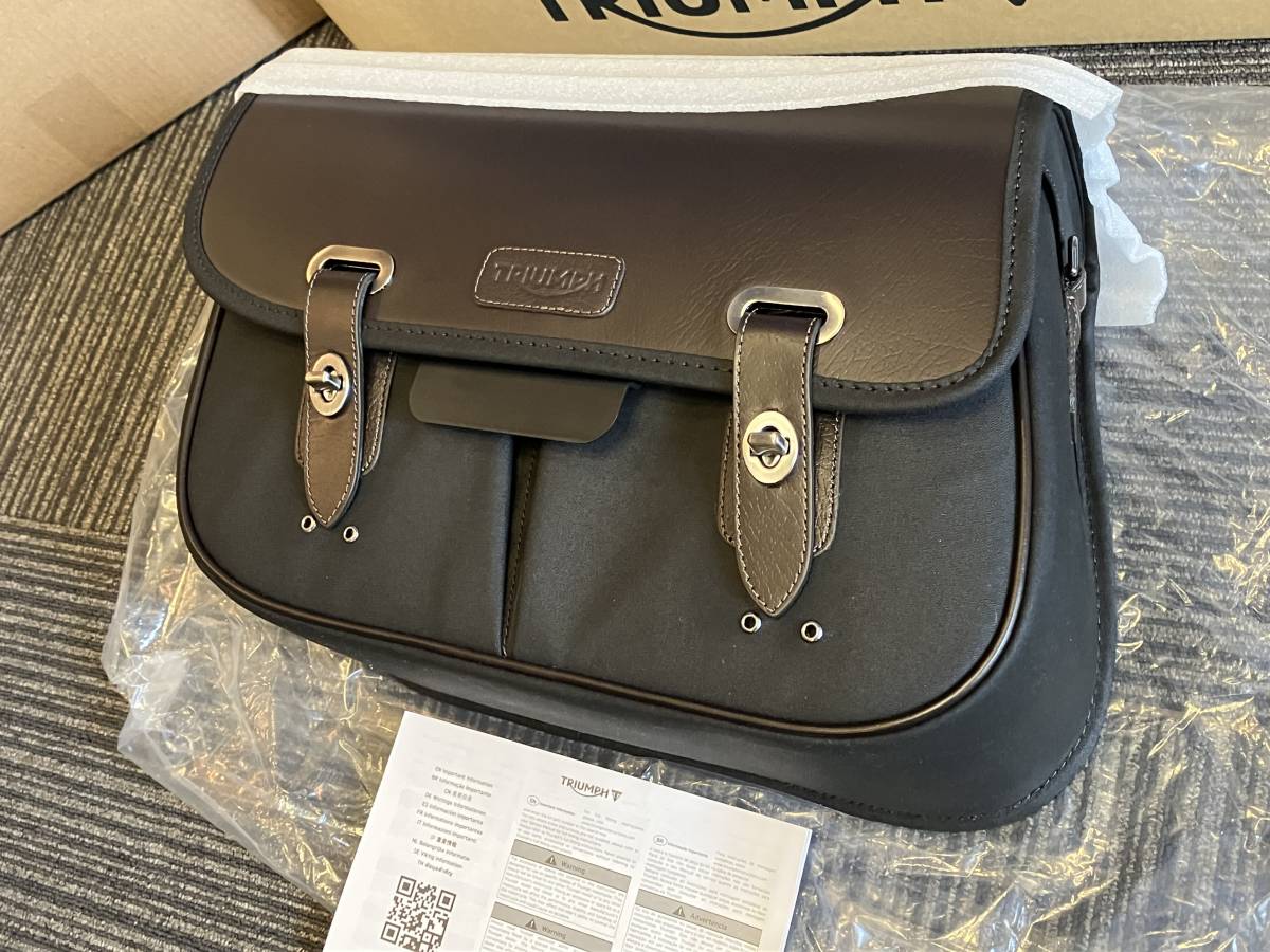 期間限定割引! トライアンフ純正 ワックスコットンパニア(オリーブ)左右セット 楽天市場】TRIUMPH / トライアンフ純正商品ワックスコットンパニア
