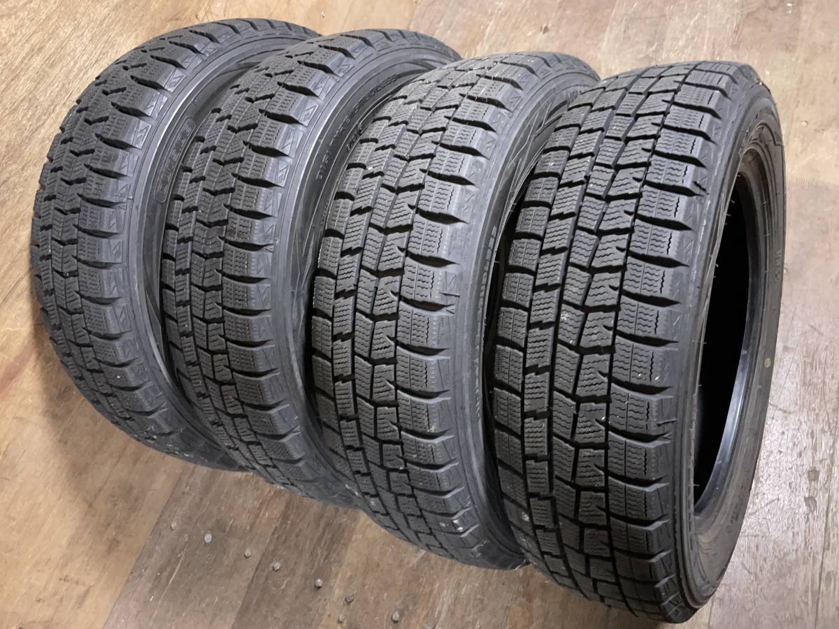 ダンロップ ウインターマックス WM01 165/65R14 スタッドレスタイヤ 4本セット パッソ ルーミー タンク ウェイク キャスト ハスラー ソリオ_画像1