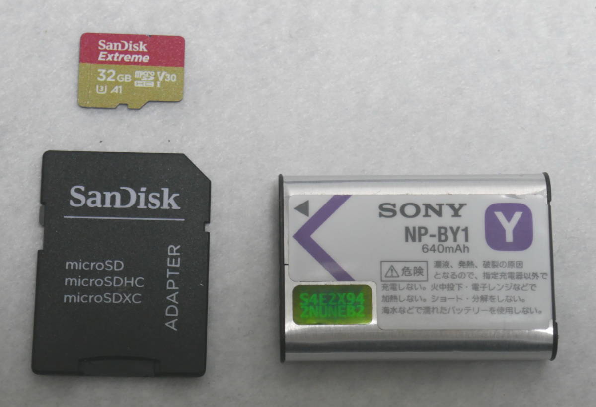 【再値下げ】SONY HDR-AZ1 アクションカメラ 一式　訳あり品_画像4
