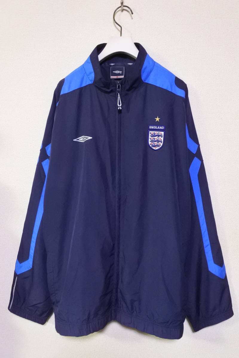00's UMBRO ENGLAND Polyester Jacket size XXL アンブロ イングランド代表 ポリエステルジャケット