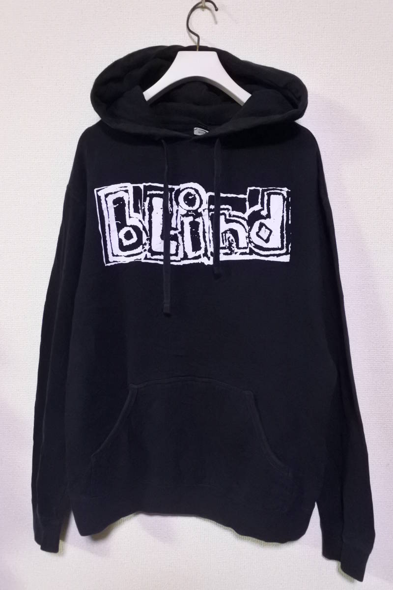 00's blind skateboards Hoodie size M スウェット パーカー ブラック マークゴンザレス