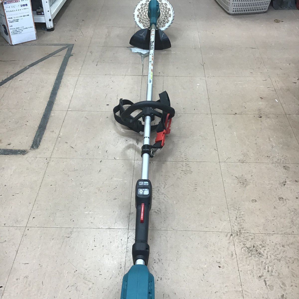 【中古品 / 店頭受取り限定】〇makita/マキタ 充電式刈払機 MUR144LDZ 本体のみ【格安出品♪】