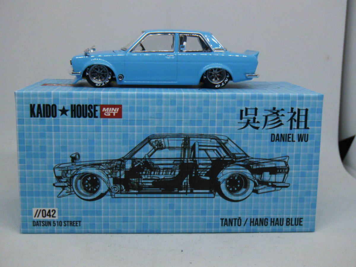 【蔵出】KAIDO★HOUSE MINIGT //042 DATSUN 510 STREET DANIEL WU 街道ハウス ミニＧＴ ダットサン 510 ストリート ダニエルウー_画像1