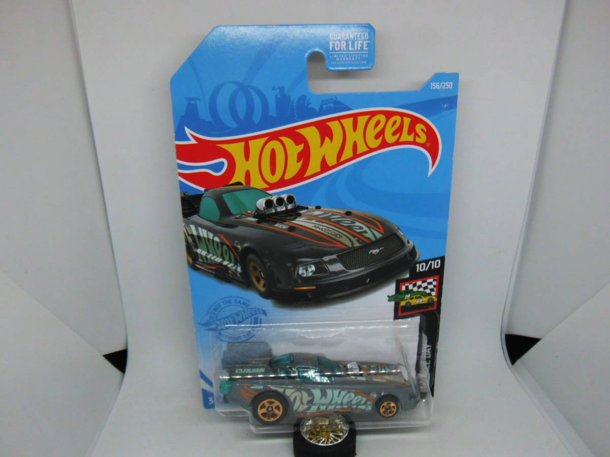 【US流通版：TH】HOTWHEELS MUSTANG FUNNY CAR ホットウィール マスタング ファニーカー トレジャーハント_画像1