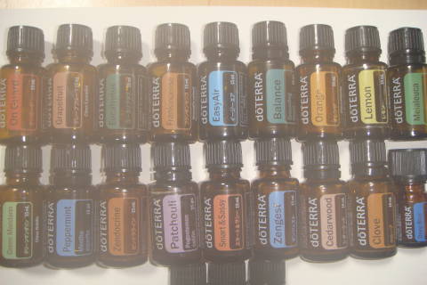 ★即決★doTERRA ドテラ エッセンシャルオイル 空瓶 21種類セット★_画像2