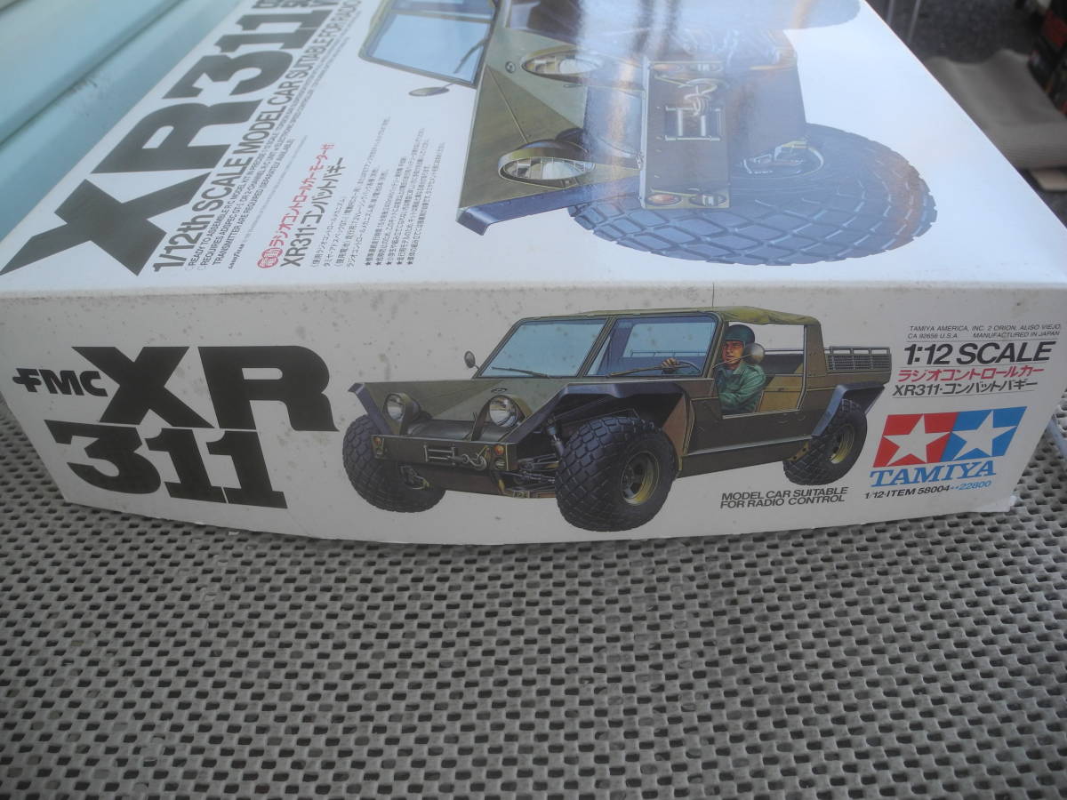 [ new goods unopened ] electric RC car series No.4 1/12RC XR311* combat buggy radio-controller retro Showa era at that time 