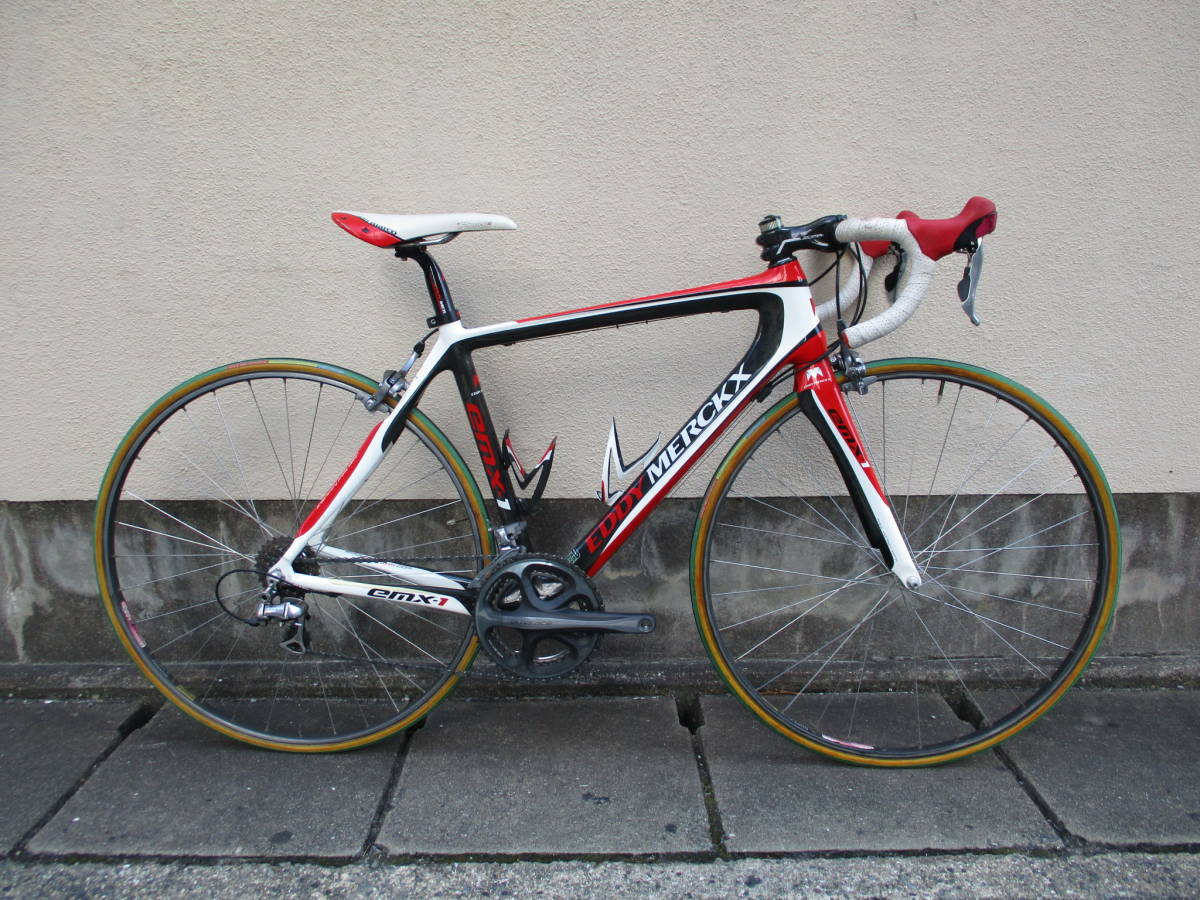 EDDY MERCKX EMX 1 カーボン ロードバイク 10s シマノ デュラエース 105 BOMA エディ メルクス_画像1