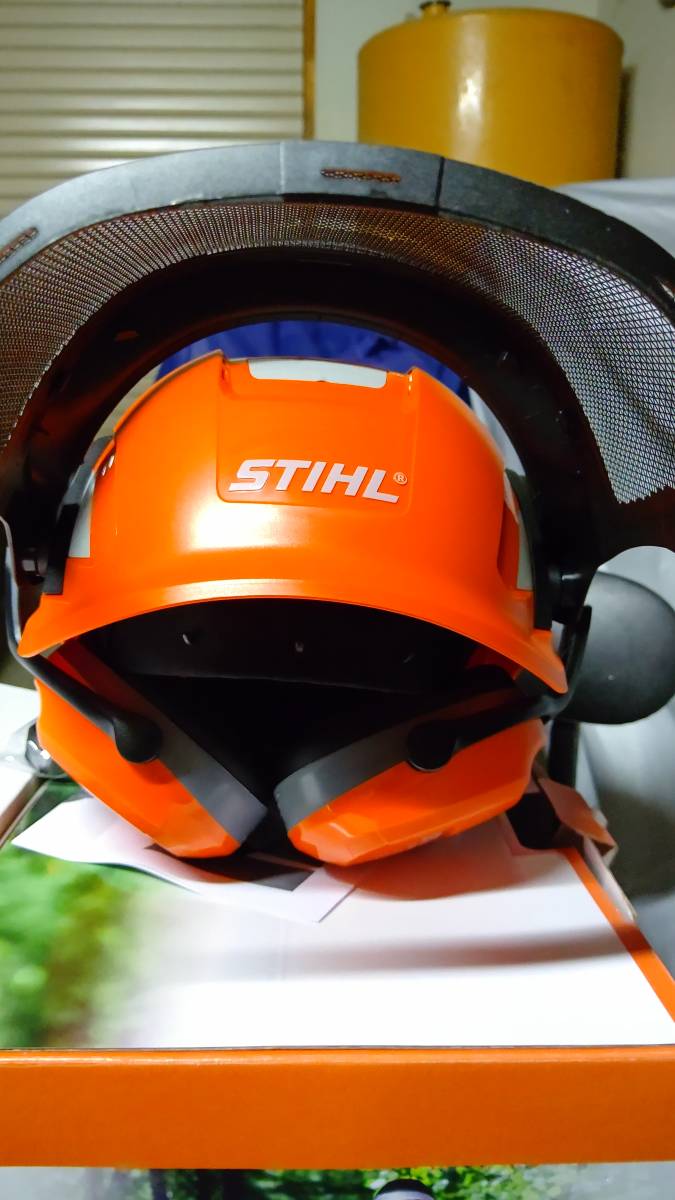 STIHL アドバンスベントヘルメット　スチール　林業　チェーンソー　保護帽　新品_画像8