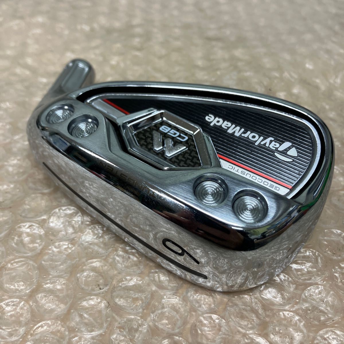 【中古】テーラーメイド　TUNGSTEN　GEOCOUSTIC　M　CGB　9番　TaylorMade　アイアン ヘッドのみ　GF-564_画像1