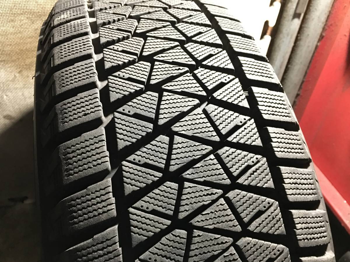 【60系ハリアー】バリ山235/55R18ブリヂストンDM-V2 スタッドレスタイヤ＆プレミアム純正18インチアルミホイール ４本 TOYOTA_画像5