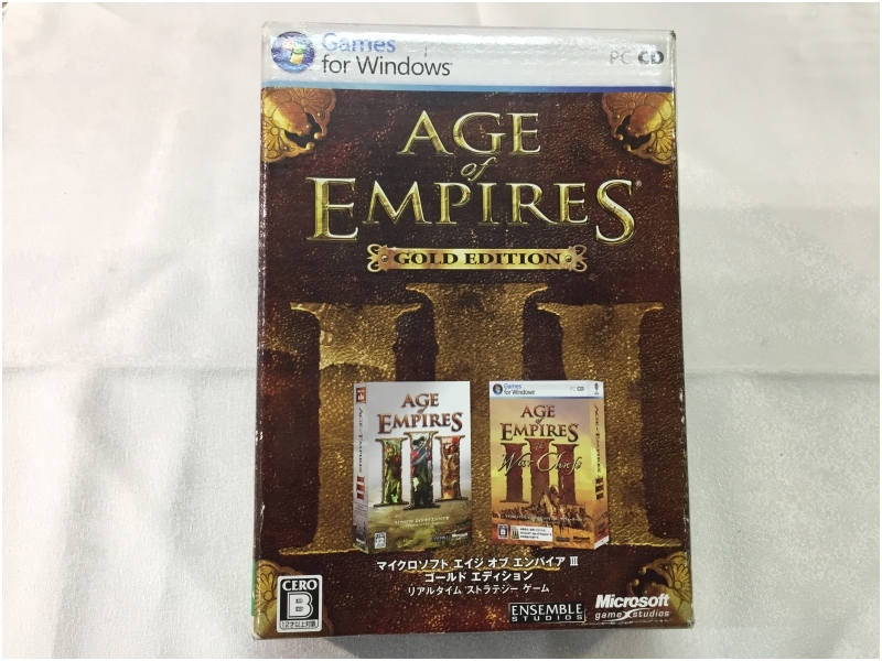 V6953R ★Windows★ソフト★ AGE of EMPIRES GOLD EDTION★ マイクロソフト エイジ オブ エンパイア