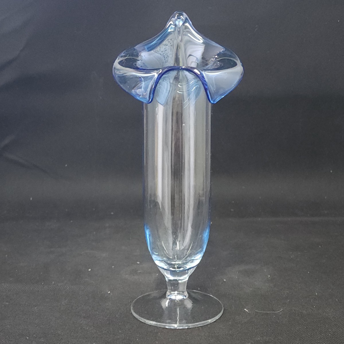 HOYAクリスタル　花瓶　25,5cm　未使用箱入　/フラワーベース/花器/_画像2
