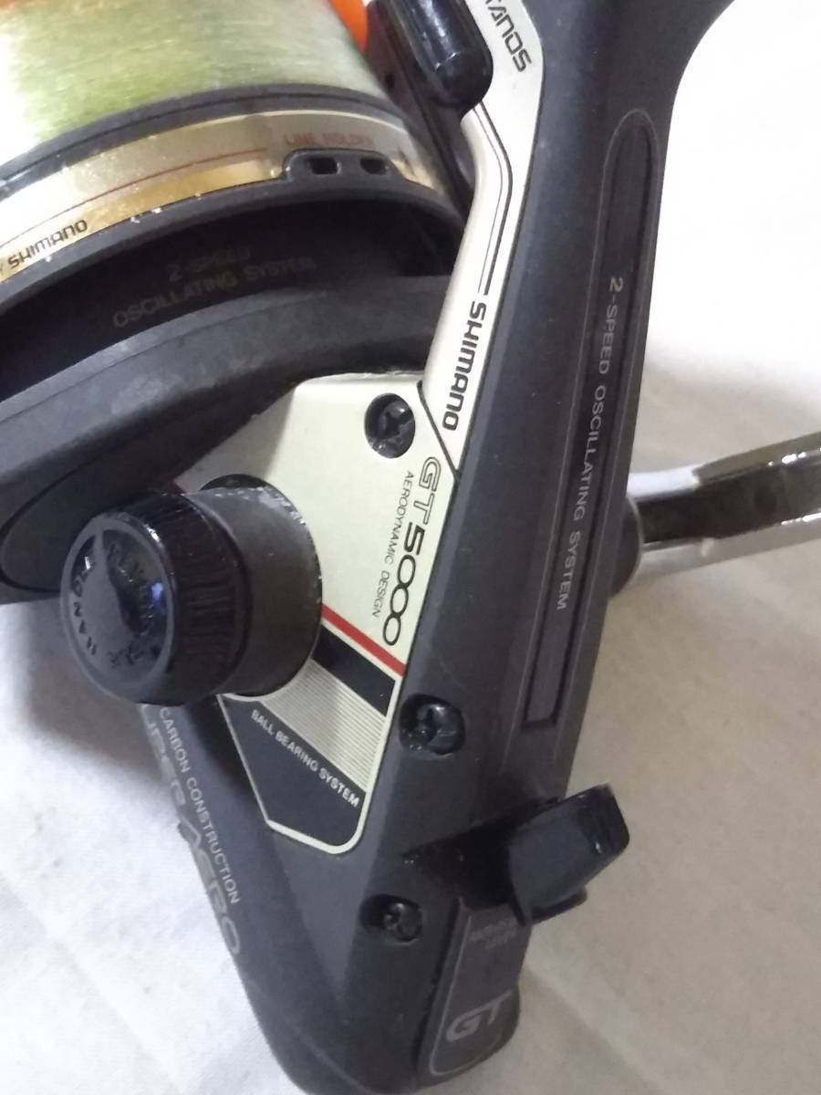 ★釣り具★リール/3点セット/SHIMANO シマノ/GT5000/TITANOS チタノス/SUPER AERO/Daiwa ダイワ/FINESURF30_画像5