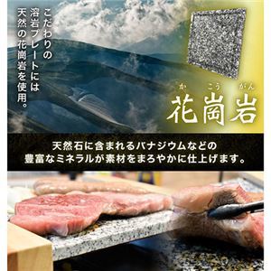 【新品】サンコー 至高のひとり焼肉 「俺の石焼きプレート」 S-WSG21B