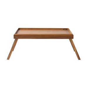 【新品】折りたたみテーブル ローテーブル 約幅80cm ブラウン 木製 フォールディングトレーテーブル 完成品 リビング ダイニング_画像3