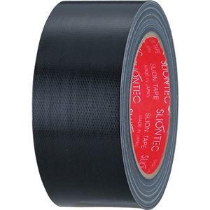 【新品】スリオンテック カラー布テープ 50mm×25m 黒 343702BK 1セット（30巻）