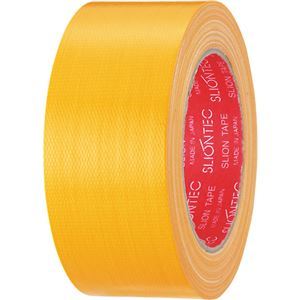 【新品】スリオンテック カラー布テープ 50mm×25m 黄 343702KL 1セット（30巻）