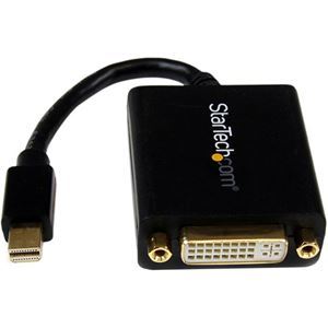 【新品】(まとめ)StarTech.com MiniDisplayPort-DVI変換アダプタ Mini DP(オス)-DVI-I(メス) 1920×