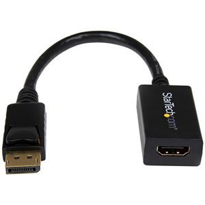 【新品】（まとめ）StarTech.com DisplayPort-HDMI変換アダプタ 5.1ch音声出力対応 オス/メス 1920×1200対応_画像1